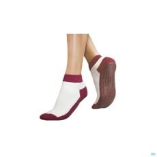 Suprima 4820 Anti-Slip Sock Unisex Bordeaux Size 39-42 | 1 pair