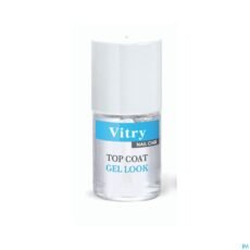 Vitry Nail Care Top Coat Gel Look | 10 ml
