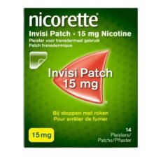 Nicorette Invisi Patch 15 mg | 14 pieces