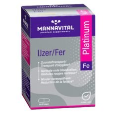 Mannavital Iron Platinum | 60 capsules