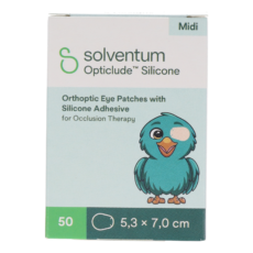 Opticlude Silicone Eye Plasters Boys Midi | 50 pieces