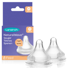 Lansinoh NaturalWave Teat M | 2 pieces