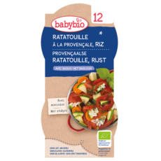 Babybio Provencal Ratatouille & Rice | 2 x 200 g