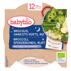 Babybio Broccoli-Prince Beans-Rice | 230 g