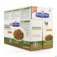 Hill's Presciption Diet Metabolic Feline with Chicken | 12 x 85 g