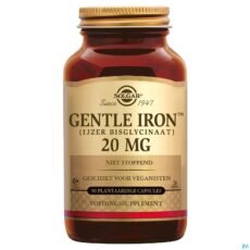 Solgar Gentle Iron 20 mg | 90 capsules