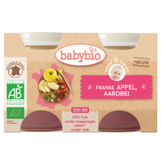 Babybio Apple-Starberry | 2 x 130 g