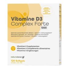 Natural Energy Vitamine D3 Complex Forte 1000 | 120 capsules