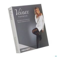 Veinax Fantaisie Hold-Ups Class 2 Long Large Diamond M2 Black | 1 pair