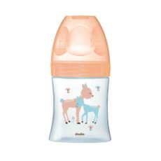 Dodie Sensation+ Anti-colic Glass Feeding Bottle 150 ml Flow Rate 1 Beige doe | 1 piece