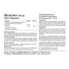 Pharma Nord BioActive Q10 Ubiquinol 50 mg | 20 capsules