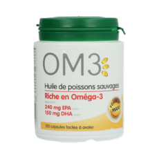 OM3 Fish Oil | 120 capsules