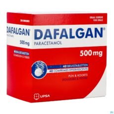 Dafalgan 500 mg | 40 effervescent tablets