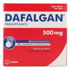 Dafalgan 500 mg | 40 effervescent tablets