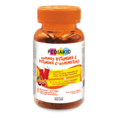 Pediakid Vitamin C Erasers | 60 pieces
