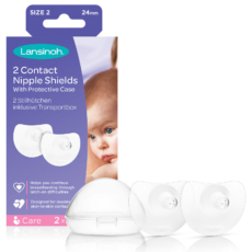 Lansinoh Contact Nipple Caps 24 mm | 2 pieces