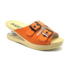 Brigitte Ravel Spring Snake Orange 38 | 1 pair