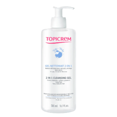 Topicrem Cleansing Gel 2 in 1 | 500 ml