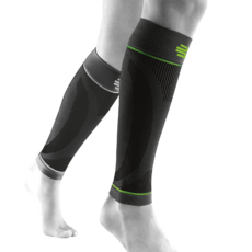 Sports Compression Sleeves Lower Leg M Long Black | 1 pair