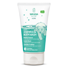 Weleda Kids 2in1 Shampoo & Body Wash Mighty Mint | 150 ml