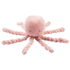 Nattou Lapidou Octopus Coral-Light Pink | 1 piece