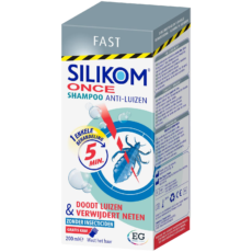Silikom Once Shampoo Anti-Lice Fast | 200 ml PROMO