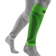 Sports Compression Sleeves Lower Leg M Short Green | 1 pair