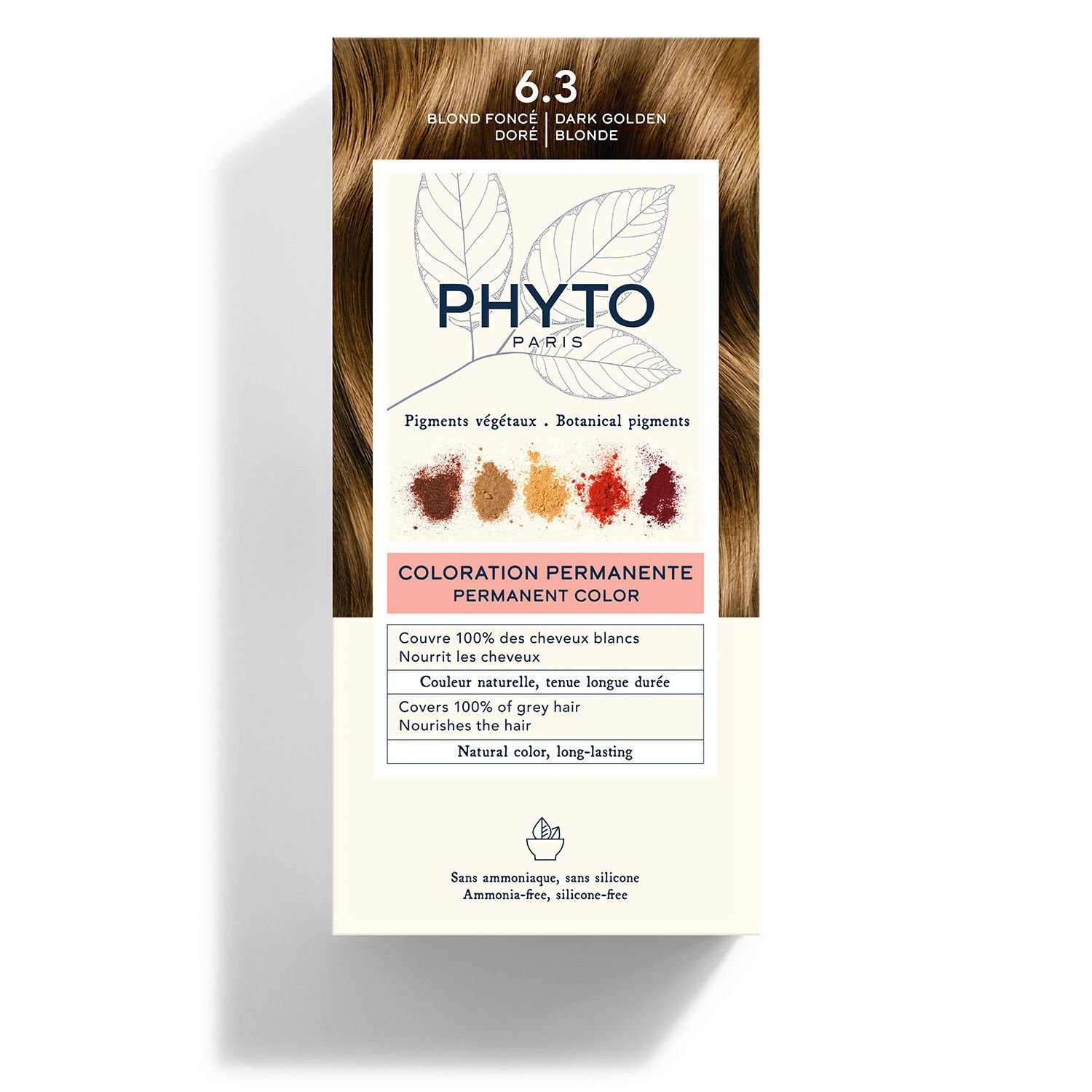 Phytocolor 6.3 Dark Golden Blonde | 1 piece