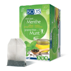 Biolys Green tea - Mint | 24 bags
