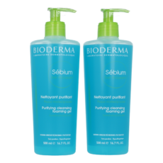 Bioderma Sébium Foaming Gel DUO | 2 x 500 ml PROMO