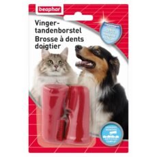 Beaphar Finger toothbrush | 2 pieces