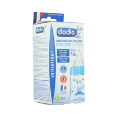 Dodie Initiation+ Anti-colic Suction Bottle Blue Boat 150 ml Flow 1 | 1 piece