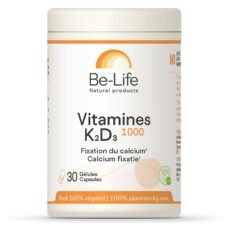 Be-Life Vitamins K2 + D3 1000 | 30 capsules