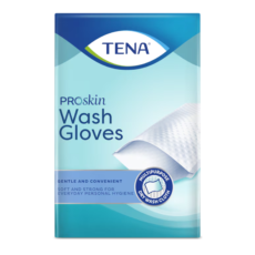 Tena ProSkin Wash Gloves | 50 pieces
