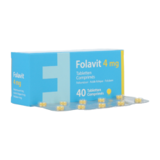 Folavit 4 mg | 40 tablets