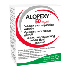 Alopexy 50 mg/ml Solution for Application to the Skin | 3 x 60 ml