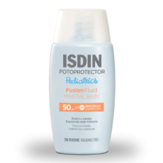 ISDIN Fotoprotector Pediatrics Fusion Fluid Mineral Baby SPF 50 | 50 ml
