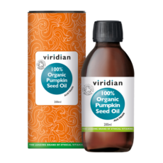 Viridian 100% Organic Pumpkin Seed Oil | 200 ml
