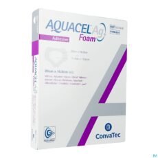 Aquacel Ag Foam Adhesive Sacral 20 x 16.9 cm | 5 pieces