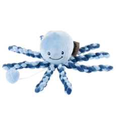 Nattou Lapidou Octopus Musical Trigger Marine-Light Blue | 1 piece