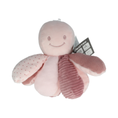 Nattou Lapidou Poulpe Activities Coral Light Pink | 1 piece