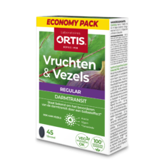 Ortis Intestinal Transit Fruits & Fiber Regular | 45 tablets