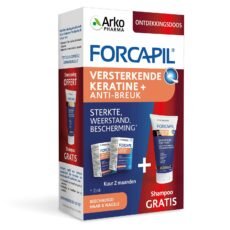 Forcapil Strengthening Keratin + | 2 x 60 capsules PROMO