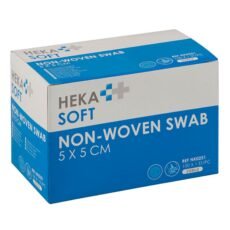 Heka Soft Non-Woven Swab 5 x 5 cm 4 Layer Sterile | 100 pieces