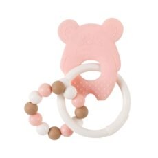 Nattou Silicone Teething Ring Mouse | 1 piece