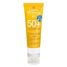 Louis Widmer All Day Sunscreen Milk SPF50+ with Lip Care (with Perfume) | 25 ml