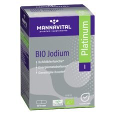 Mannavital Bio Iodine Platinum | 90 capsules