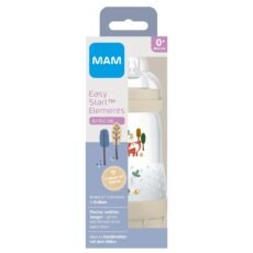 MAM Baby Bottle Easy Start Elements 260 ml Matt Linen | 1 piece