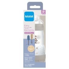 MAM Baby Bottle Easy Start Elements 260 ml Matt Dune | 1 piece