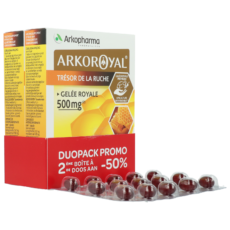 Arkoroyal Royal Jelly Bio 500 mg DUO | 2 x 30 capsules PROMO
